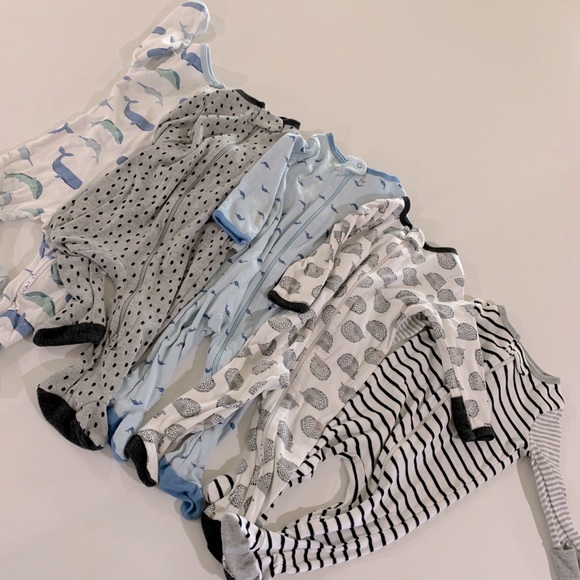 Lot targets cloud island 3-6 month footie - Picture 1 of 6